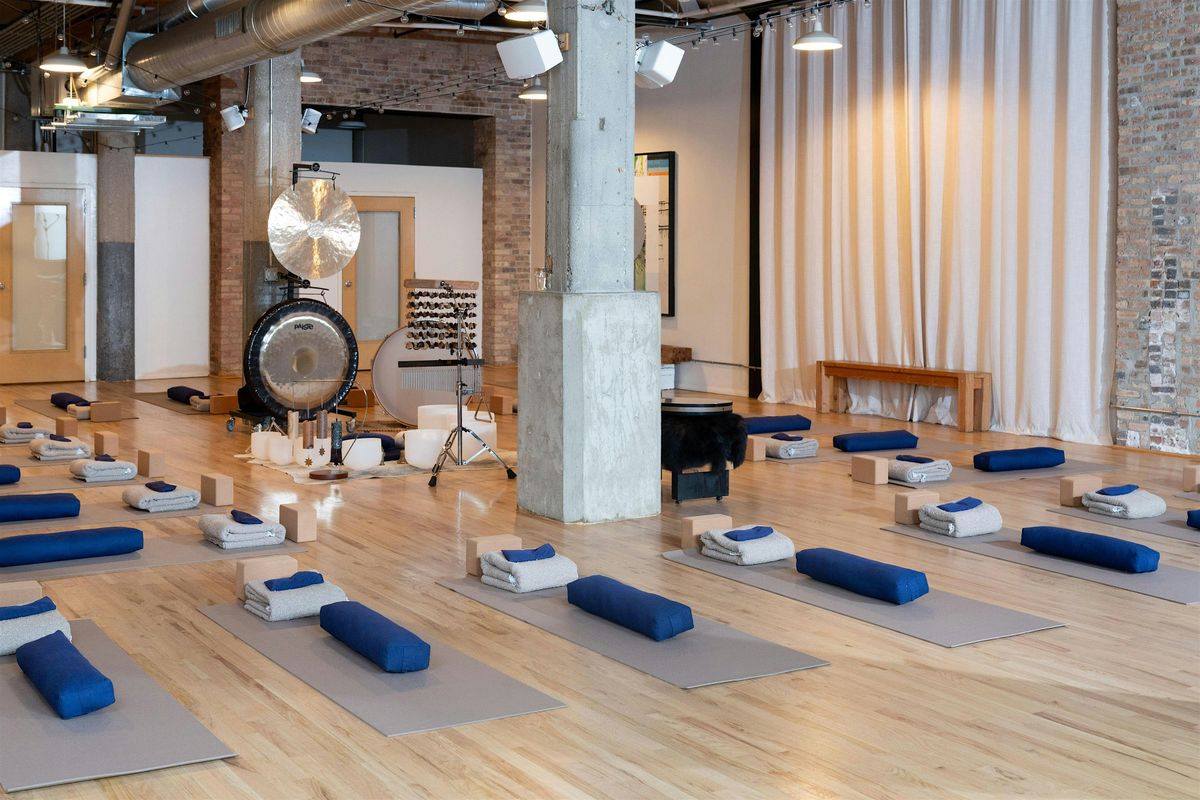 Evening Unwind - Gentle Yoga + Sound Bath | Event in Chicago | AllEvents