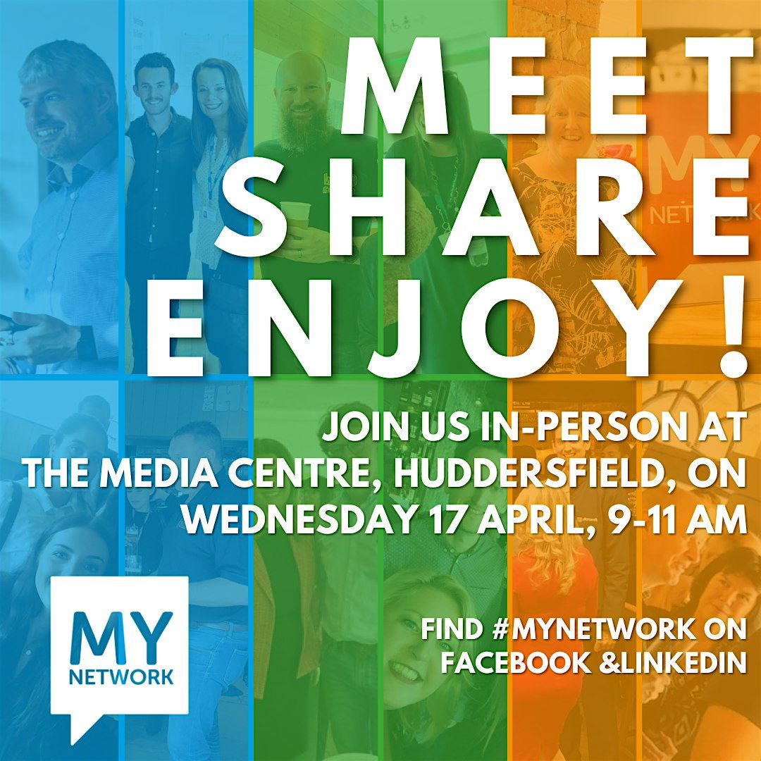 MY Network Huddersfield, 15 October | Event in Huddersfield | AllEvents