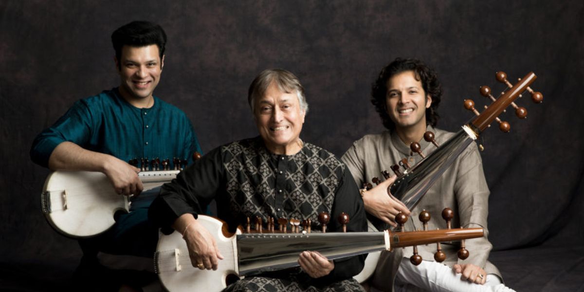 Sarod Virtuoso - Amjad Ali Khan with Amaan Ali Bangash and Ayaan Ali Bangash at Irvine Barclay Theatre, 1 November