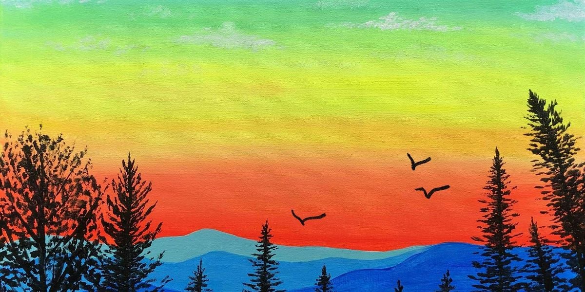 Glowing Sunrise - Paint and Sip by Classpop!™, 23 May | Event in Tyler | AllEvents