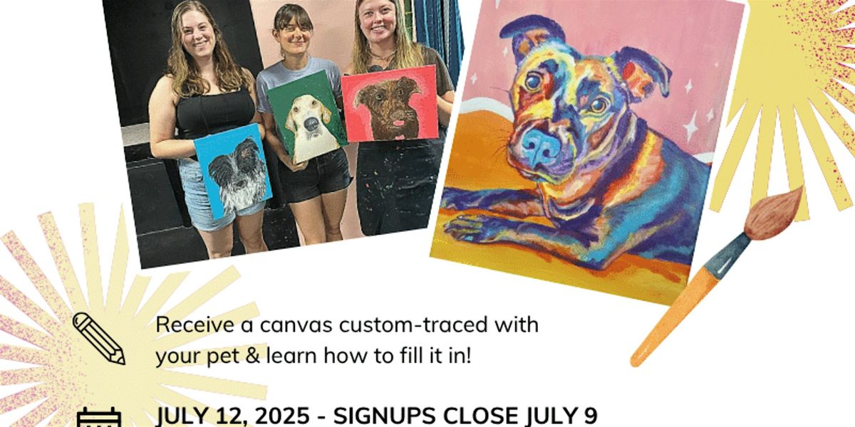 Pet Painting for Fun - Paint and Sip by Classpop!™, 12 July | Event in Tucson | AllEvents