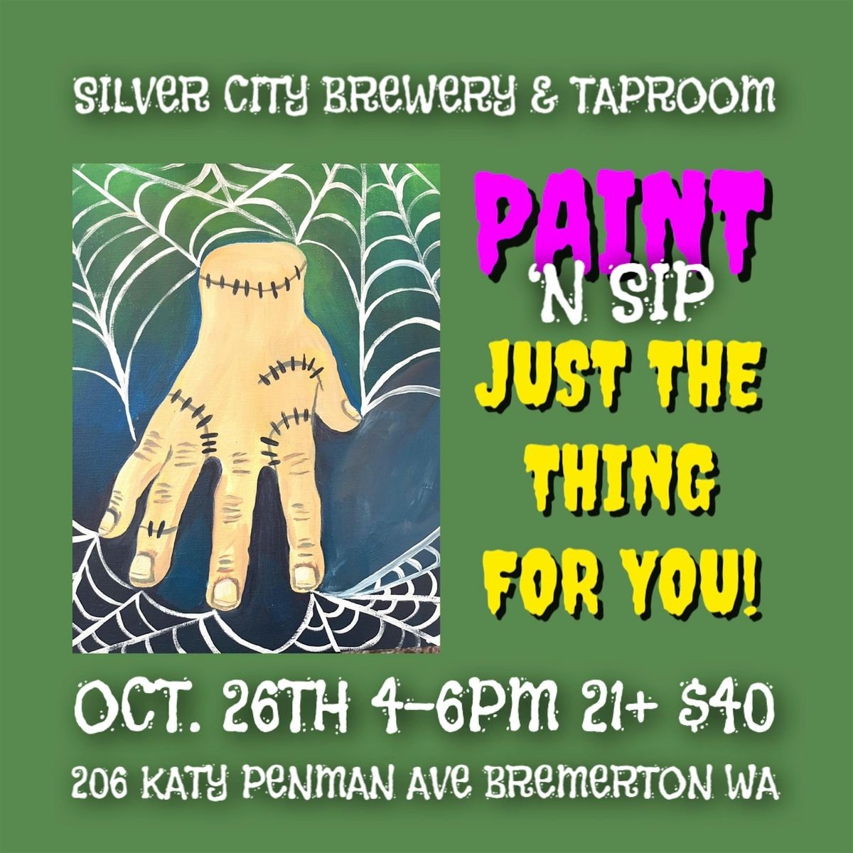 Halloween Paint n Sip, 26 October | Event in Bremerton | AllEvents