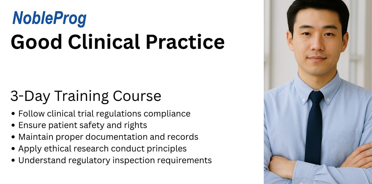 Good Clinical Practice (GCP) Training Course, 19 July | Event in Durham | AllEvents