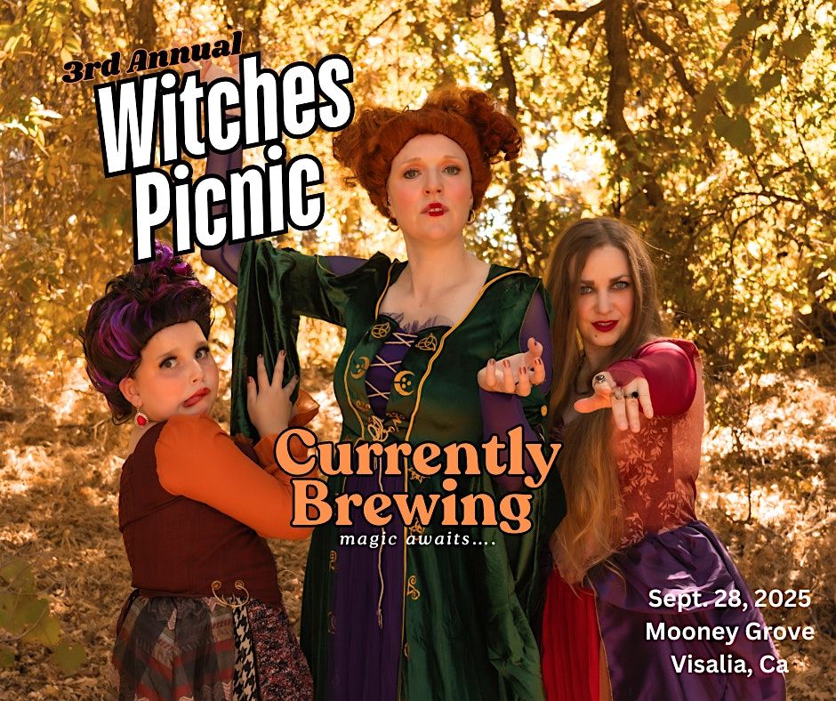 3rd Annual Witches Picnic, 28 September | Event in Visalia | AllEvents