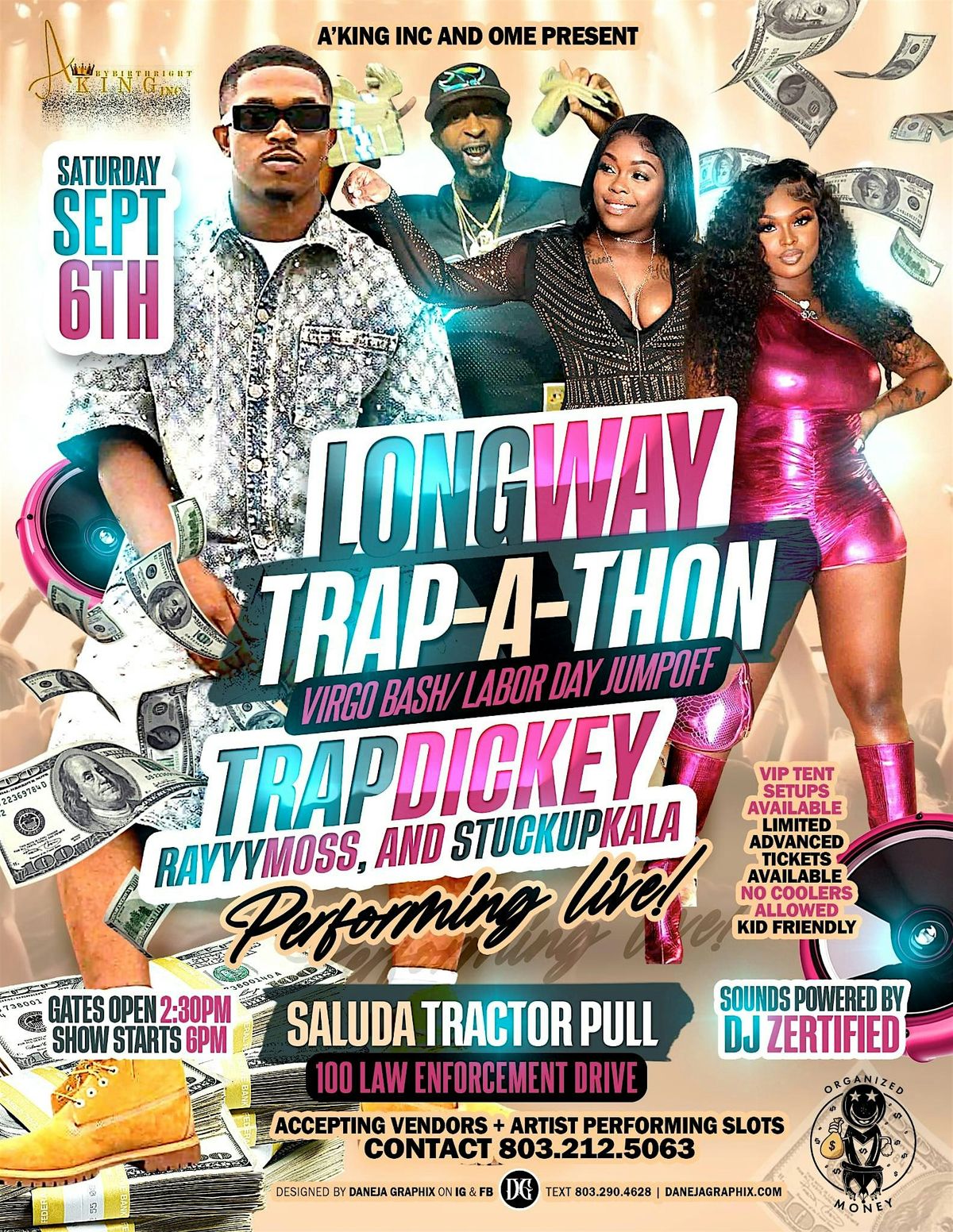 LONGWAY TRAP-A-THON VIRGO BASH / LABOR DAY JUMPOFF, 6 September | Event in Saluda | AllEvents