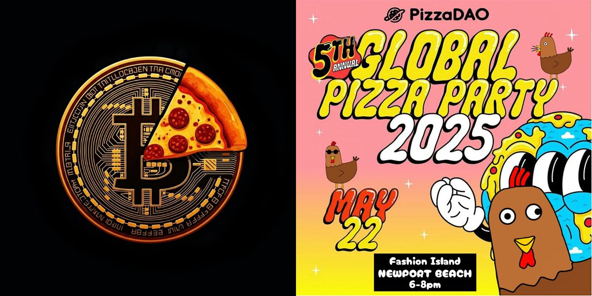 Bitcoin Pizza Party, 22 May | Event in Newport Beach | AllEvents