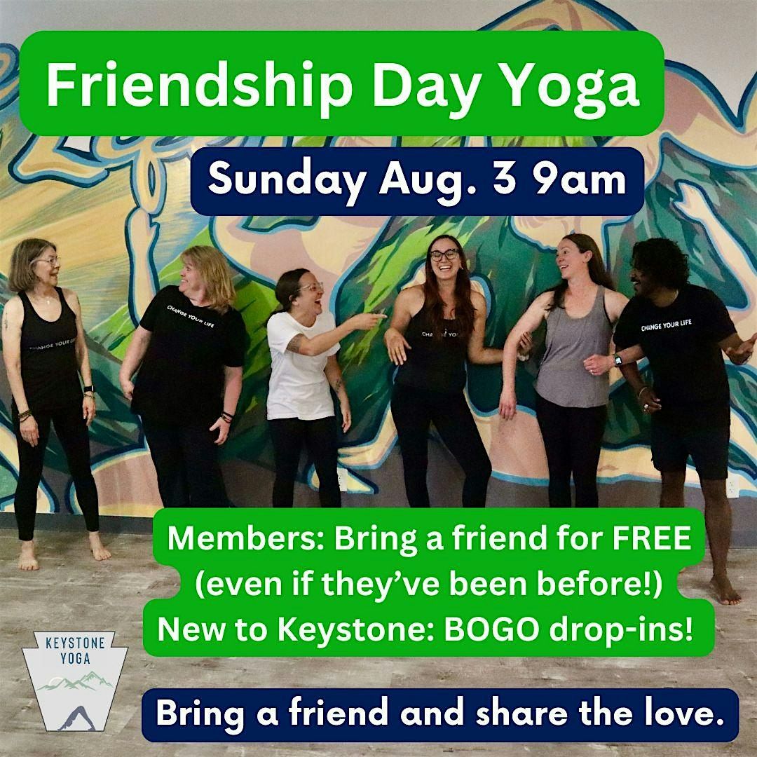 Friendship Day Vinyasa Yoga! BOGO!, 3 August | Event in Brandon | AllEvents