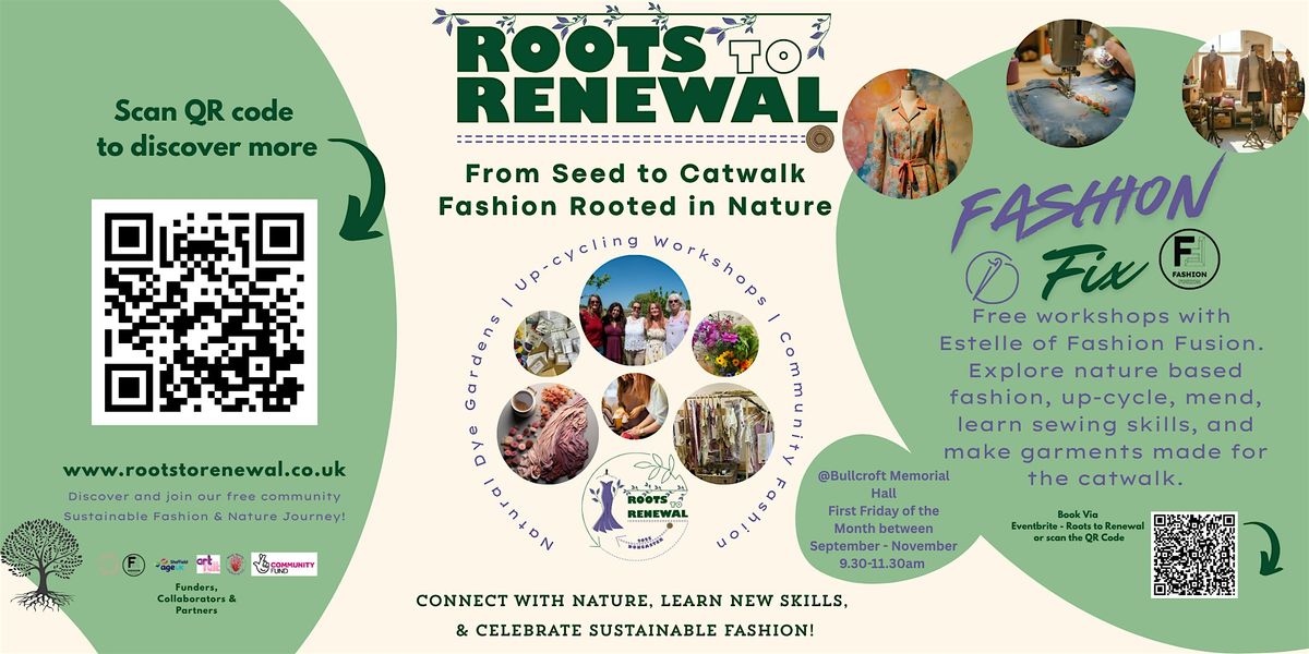 Fashion Fix - Up-cycling, repairing, mending, creating fashion and textiles | Event in Carcroft | AllEvents