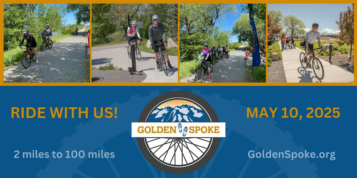 2025 Golden Spoke Bike Ride, 10 May | Event in South Salt Lake | AllEvents