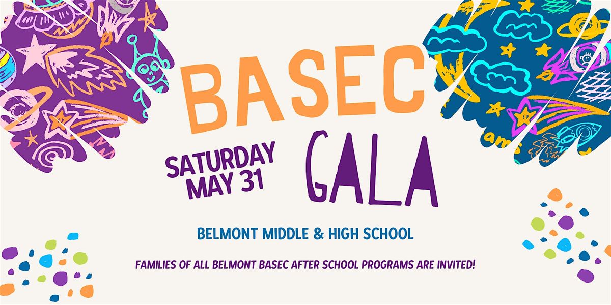 Annual BASEC Gala, 31 May | Event in Belmont | AllEvents