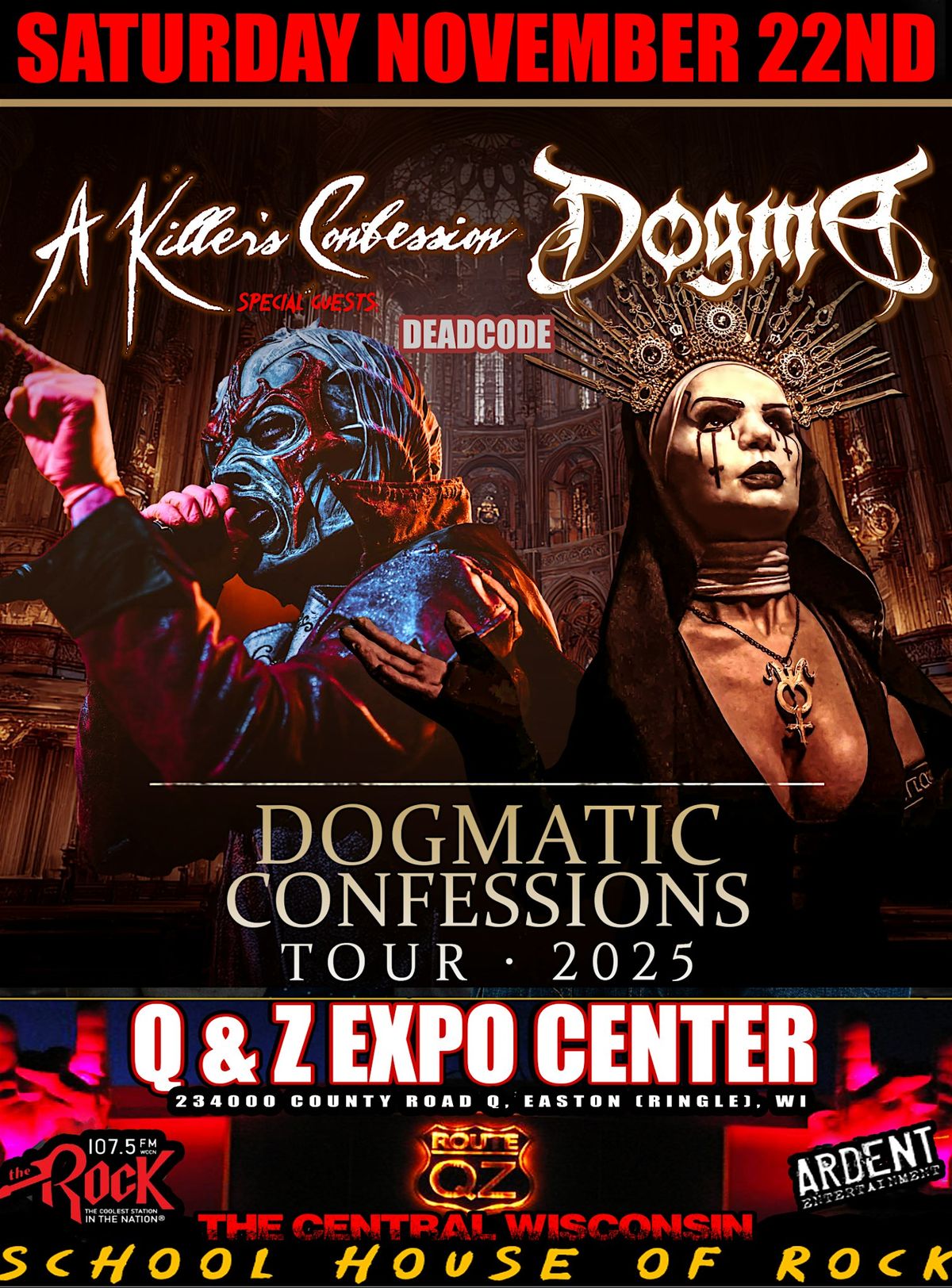 A Killer's Confession / Dogma/ DEADCODE, 22 November | Event in Ringle | AllEvents