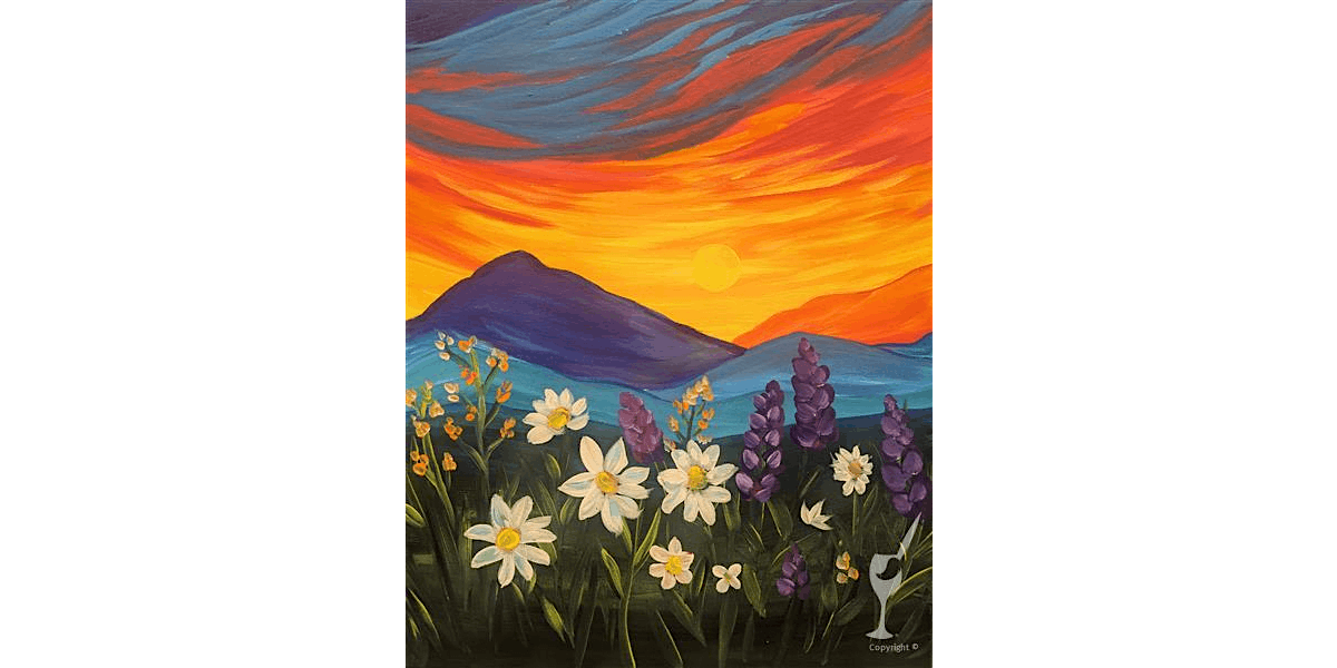 Mountain Colors at Sunset - Paint and Sip in Denver | Classpop!™, 3 October | Event in Denver | AllEvents
