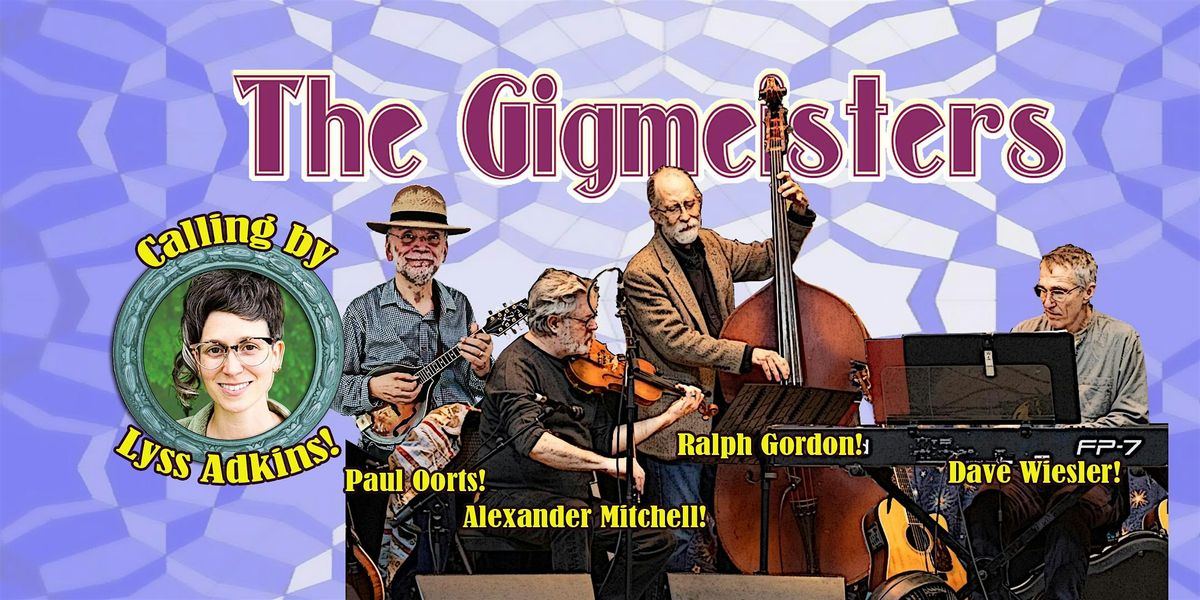 Contra Dance with Lyss Adkins calling to The Gigmeisters!, 16 January | Event in Glen Echo | AllEvents