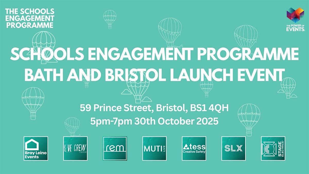 Schools Engagement Programme Bath and Bristol Launch, 30 October | Event in Bristol | AllEvents