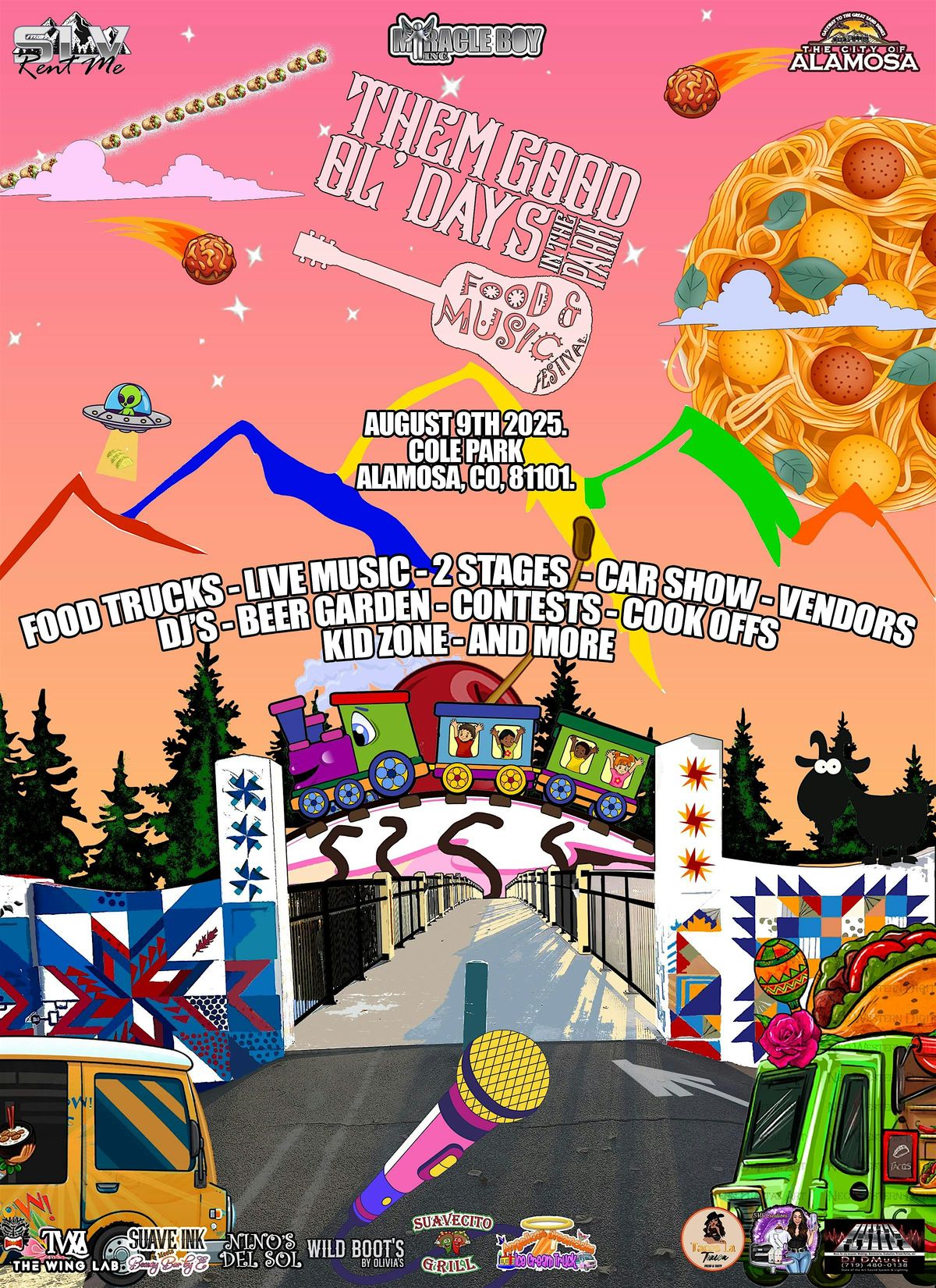Them Good ol’ days in the Park Food & Music Festival, 4 August | Event in Alamosa | AllEvents