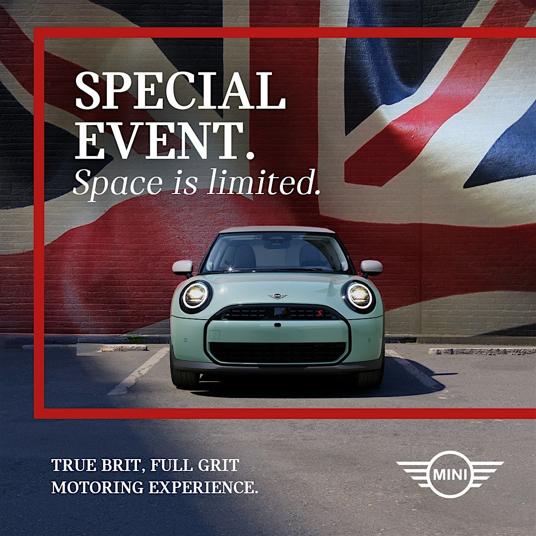MINI True Brit, Full Grit Event, 3 June | Event in Murray | AllEvents