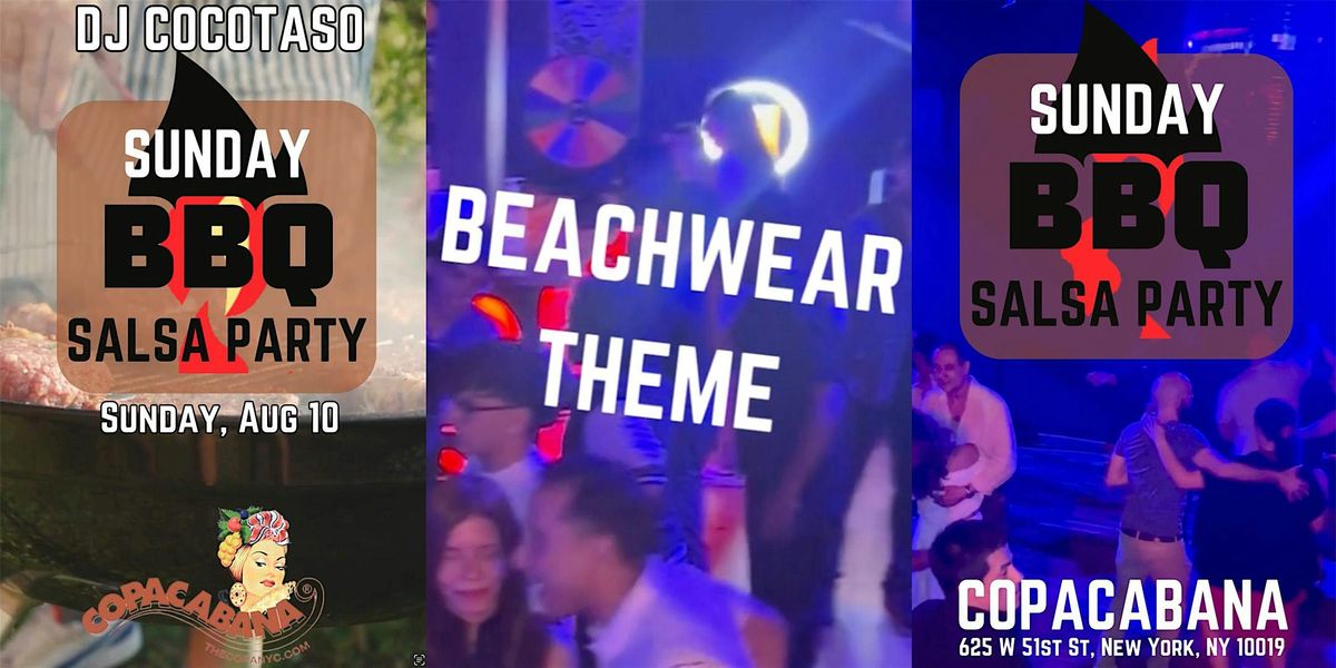 FREE SUMMER BBQ at the COPACABANA with DJ COCOTASO | Event in New York | AllEvents