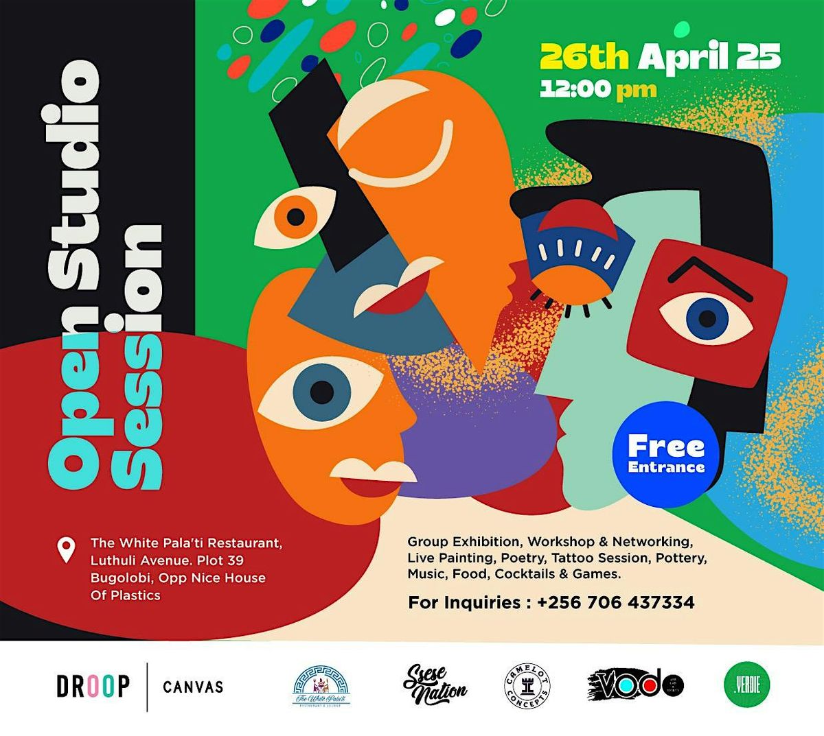 Open Studio Session, 24 May | Event in Kampala | AllEvents