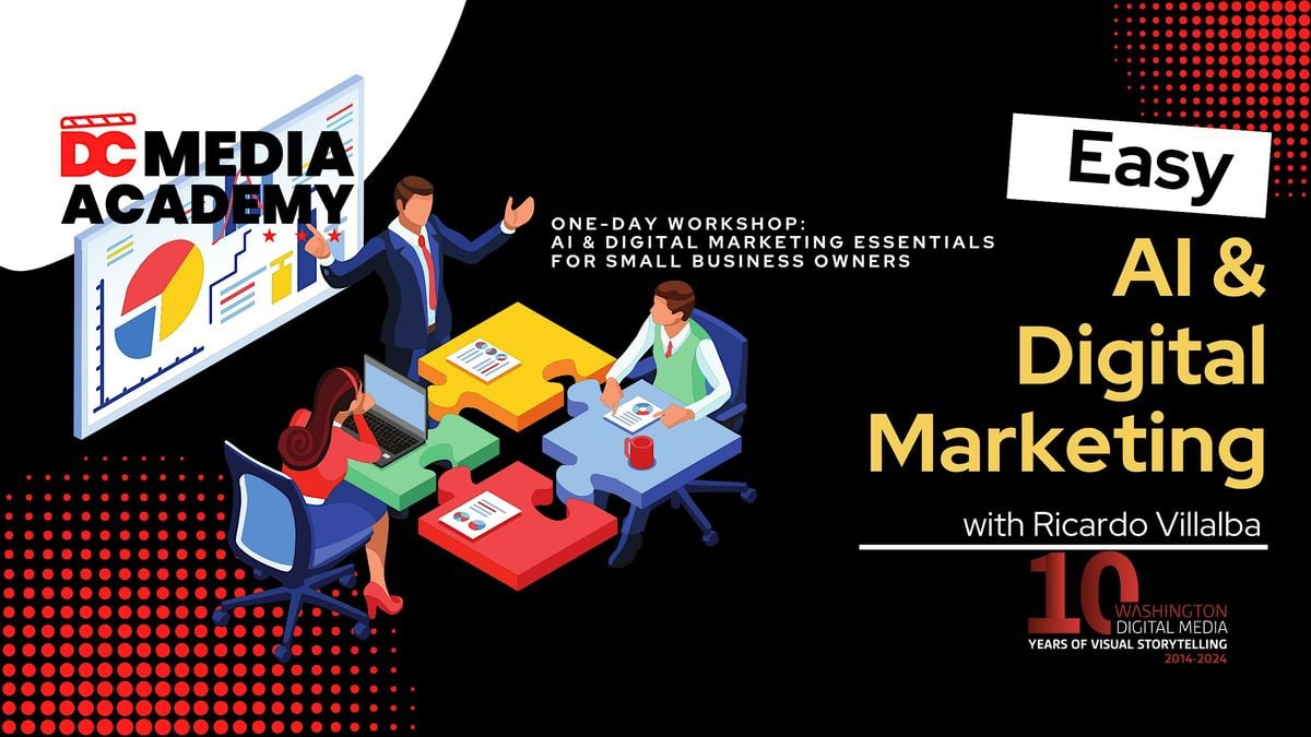 1 Day Workshop: AI and Digital Marketing, 26 August | Event in Washington | AllEvents