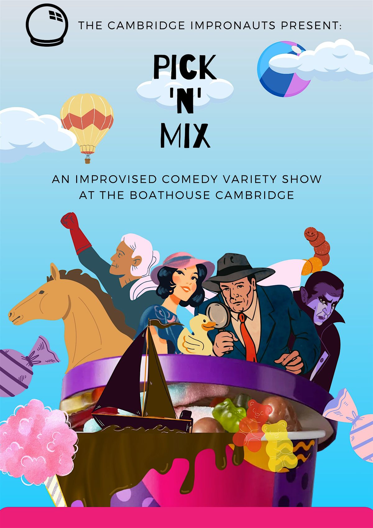Pick 'N' Mix: Improv Comedy Showcase October 2025, 9 October | Event in Cambridge | AllEvents