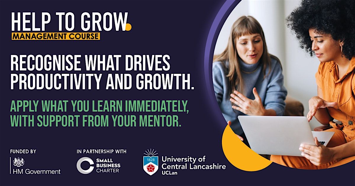 Unlock Your Business Growth Potential with Help to Grow – September start | Event in Preston | AllEvents