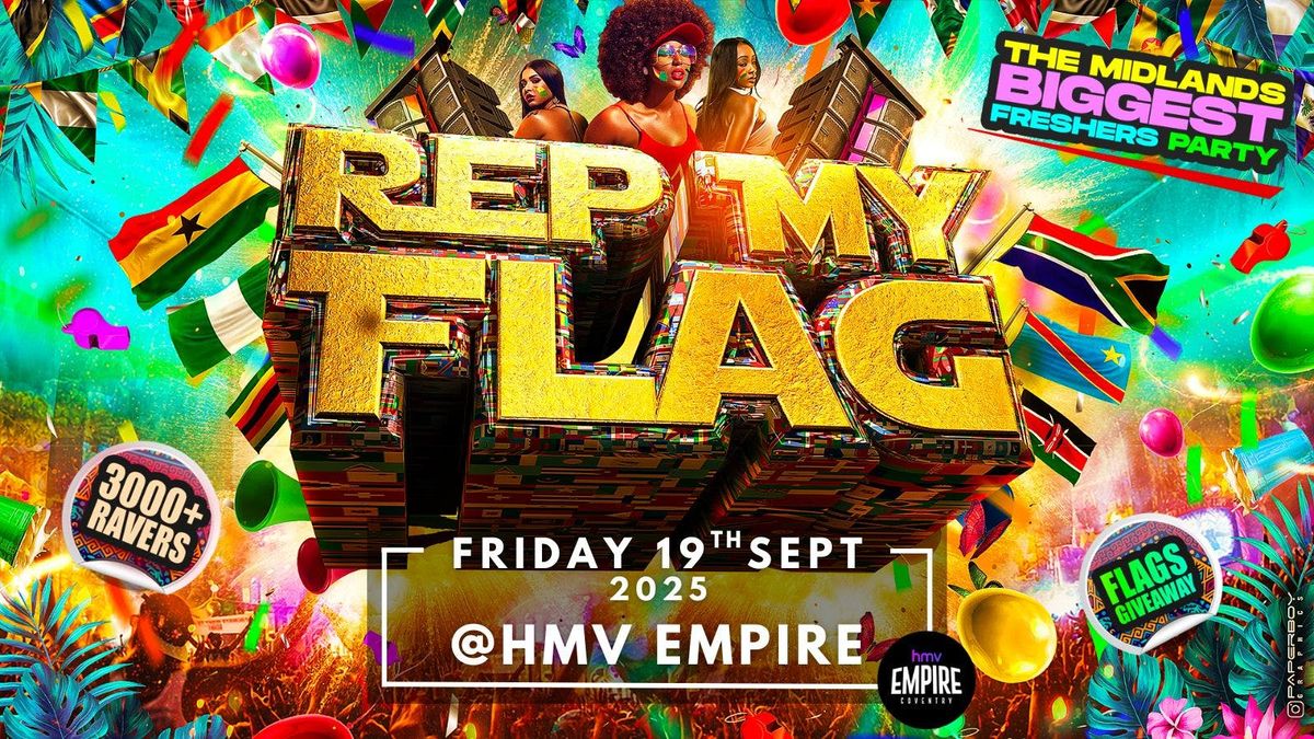 REP MY FLAG (COVENTRY &amp; WARWICK) , 19 September | Event in Coventry | AllEvents