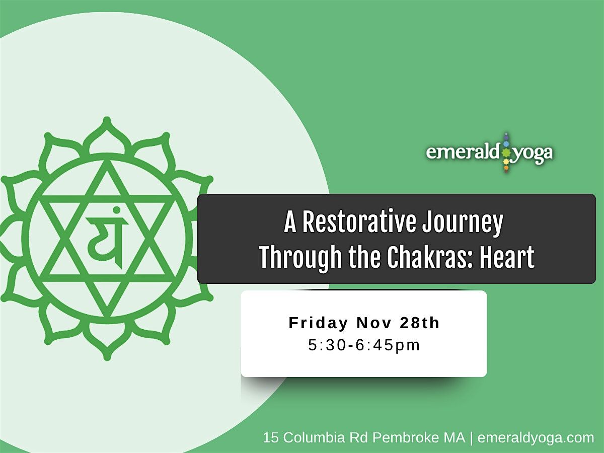 A Restorative Journey Through the Chakras-Heart Chakra, 28 November | Event in Pembroke | AllEvents