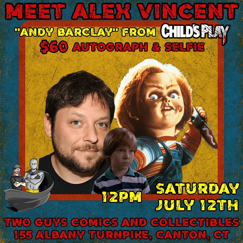 Alex Vincent Meet & Greet, 23 August | Event in Canton | AllEvents