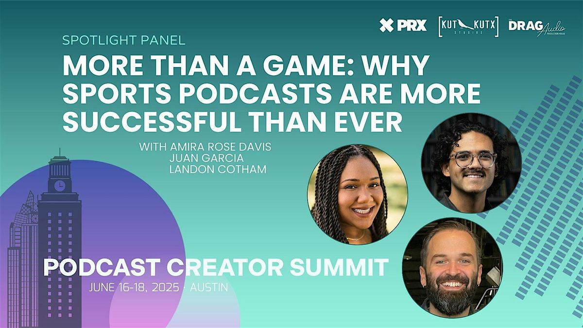 More Than a Game: Why Sports Podcasts Are More Successful Than Ever | Event in Austin | AllEvents