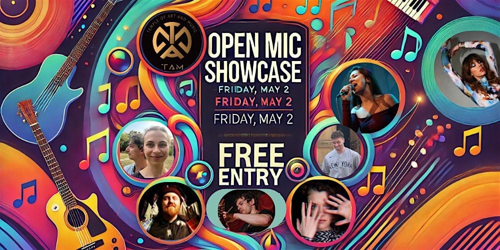 TAM Open Mic Showcase Night, 2 May | Event in London | AllEvents