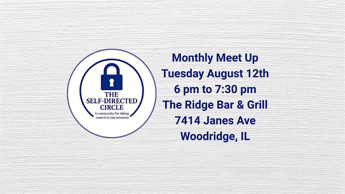The Self-Directed Circle Monthly Meetup, 12 August | Event in Woodridge | AllEvents