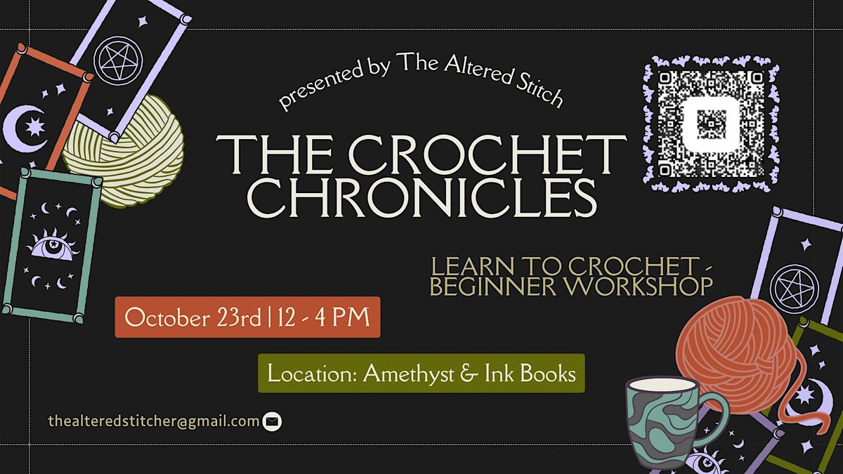 Learn to Crochet Workshop - The Crochet Chronicles, 23 October | Event in Lawton | AllEvents