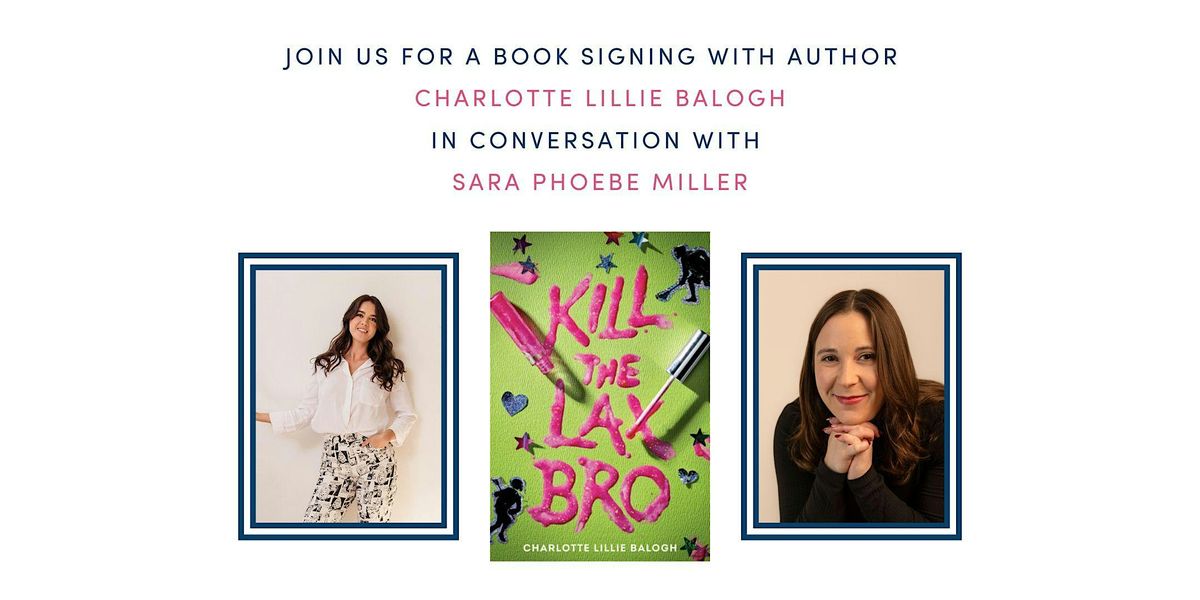 Charlotte Lillie Balogh in Conversation with Sara Phoebe Miller, 24 June | Event in Los Angeles | AllEvents