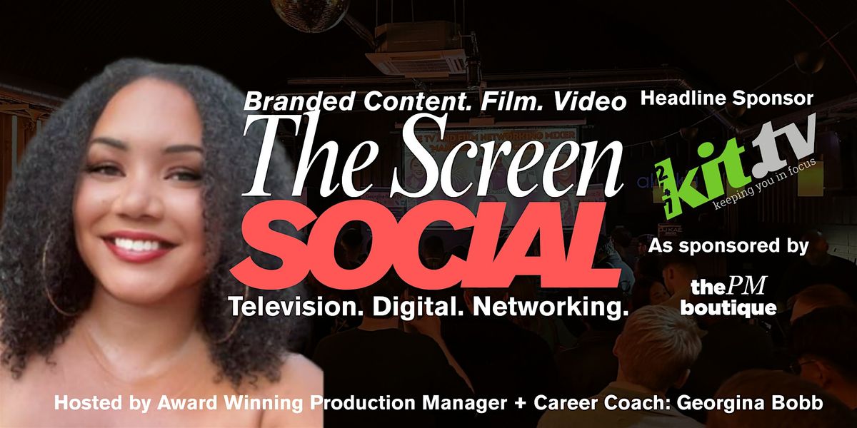 The Screen Social: The Screen Industry Networking Launch Party, 6 November | Event in London | AllEvents