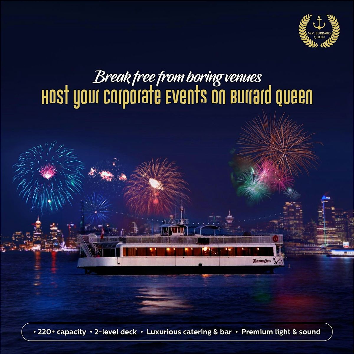 Holiday Party & Networking Cruise, 12 December | Event in Vancouver | AllEvents
