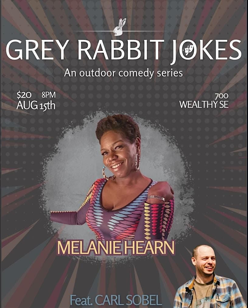 Grey Rabbit Jokes Presents: Melanie Hearn, 15 August | Event in Grand Rapids | AllEvents