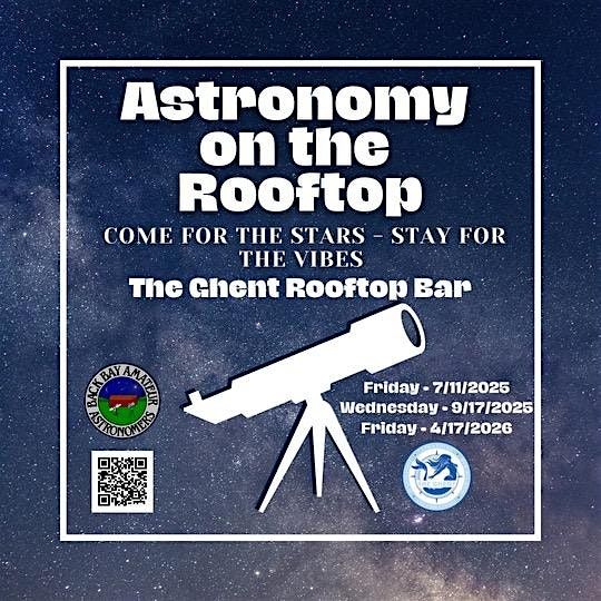 Astronomy on The Rooftop, 11 July | Event in Norfolk | AllEvents