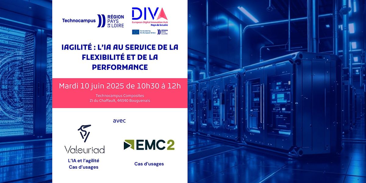 IAgilité : L’IA au service de la flexibilité et de la performance, 10 June | Event in Bouguenais | AllEvents