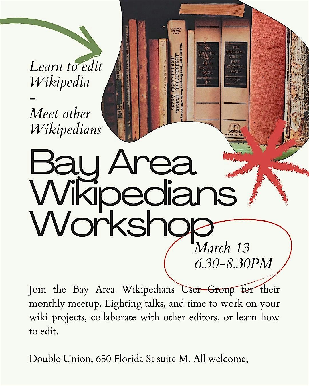 Bay Area Wikipedians Workshop | Event in San Francisco | AllEvents