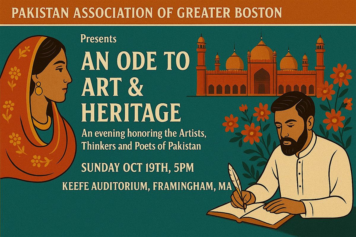 An Ode to Art & Heritage, 19 October | Event in Framingham | AllEvents