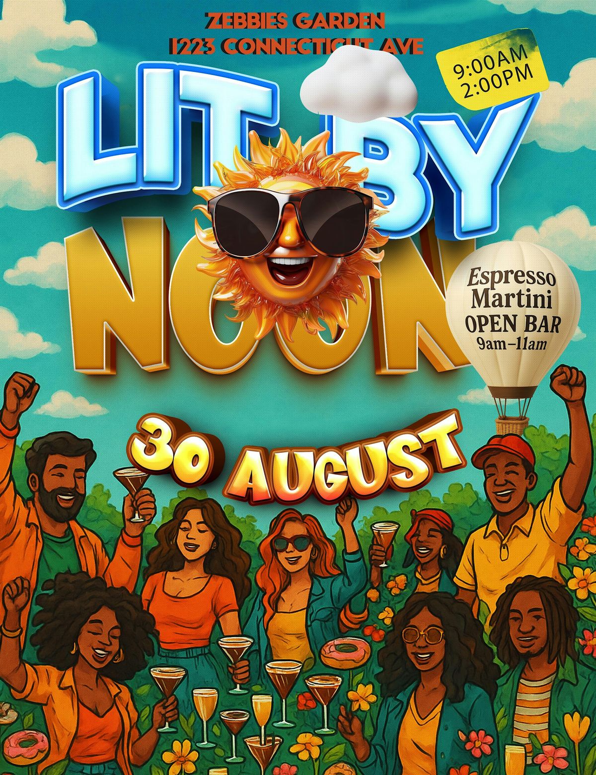 Lit By Noon: Labor Day Weekend Edition, 30 August | Event in Washington | AllEvents