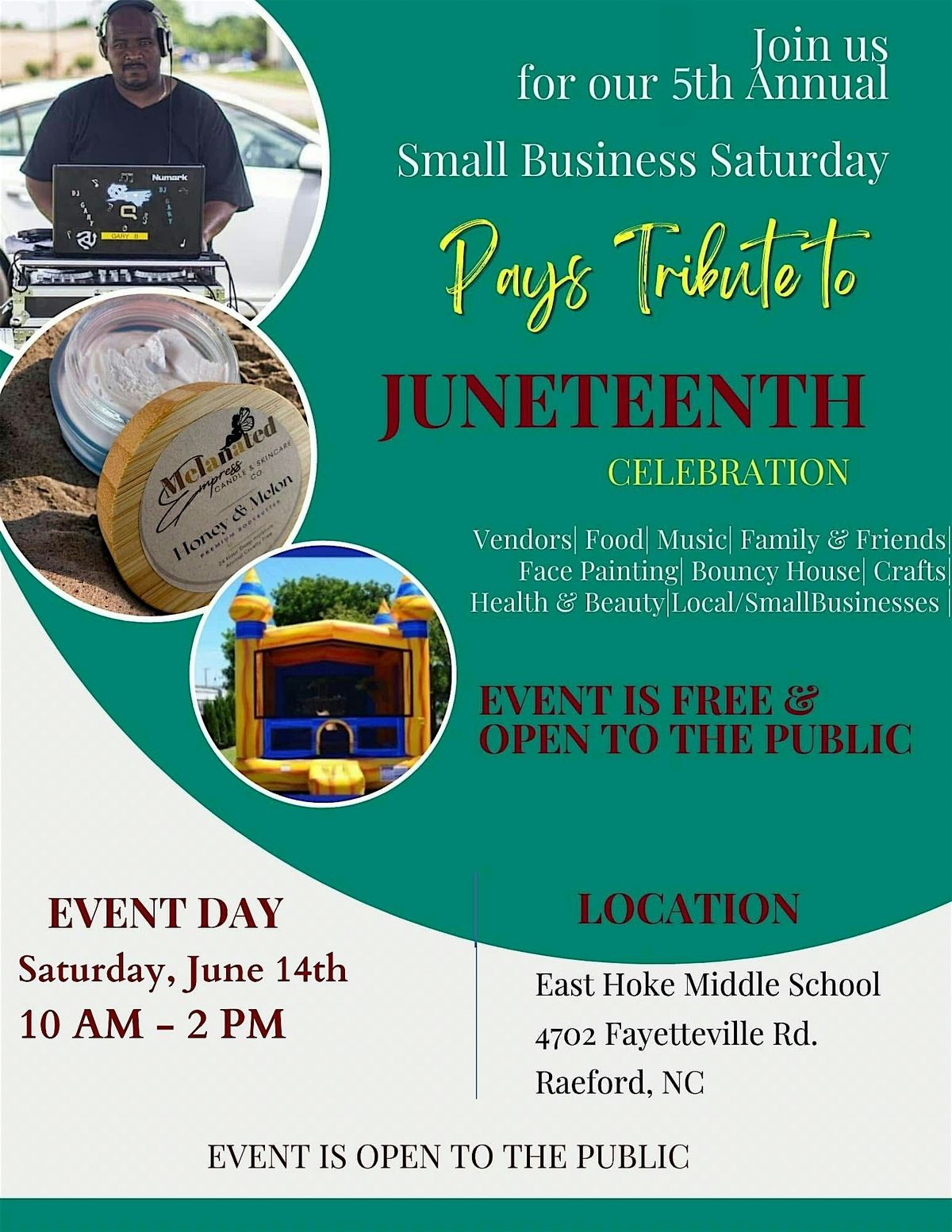 Are You Ready for Small Business Saturday  Year 5!!!, 14 June | Event in Raeford | AllEvents