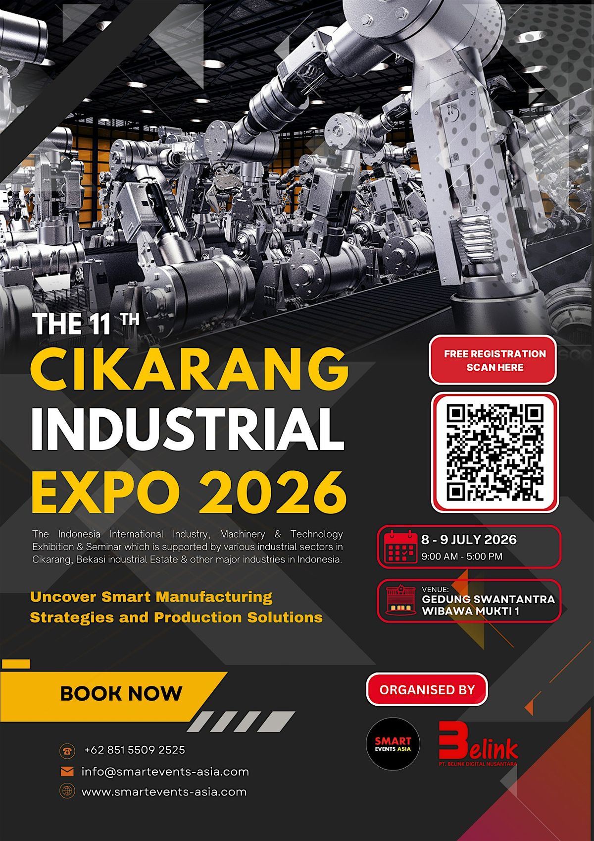 The 11th CIKARANG INDUSTRIAL EXPO (CIE 2026), 8 July | Event in Central Cikarang | AllEvents