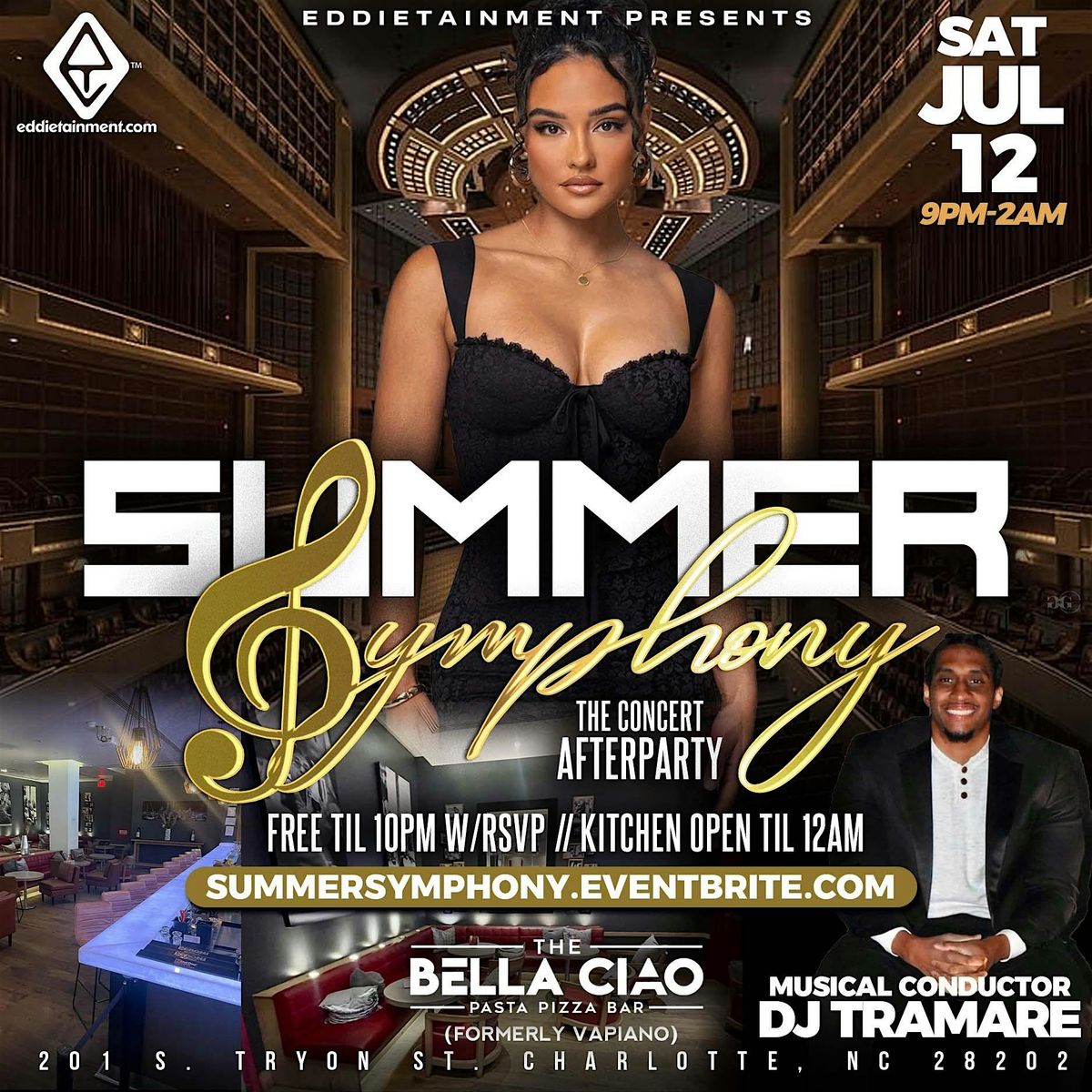 ★-★ SUMMER SYMPHONY ★-★ {Concert & Convention After Party} w/DJ Tramare, 12 July | Event in Charlotte