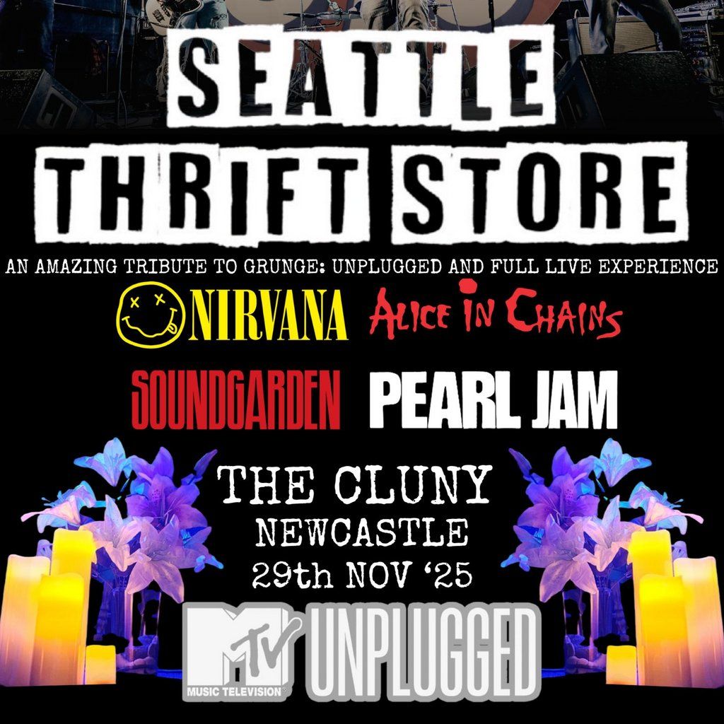 Seattle Thrift Store - a live tribute to Grunge, 29 November | Event in Newcastle Upon Tyne | AllEvents
