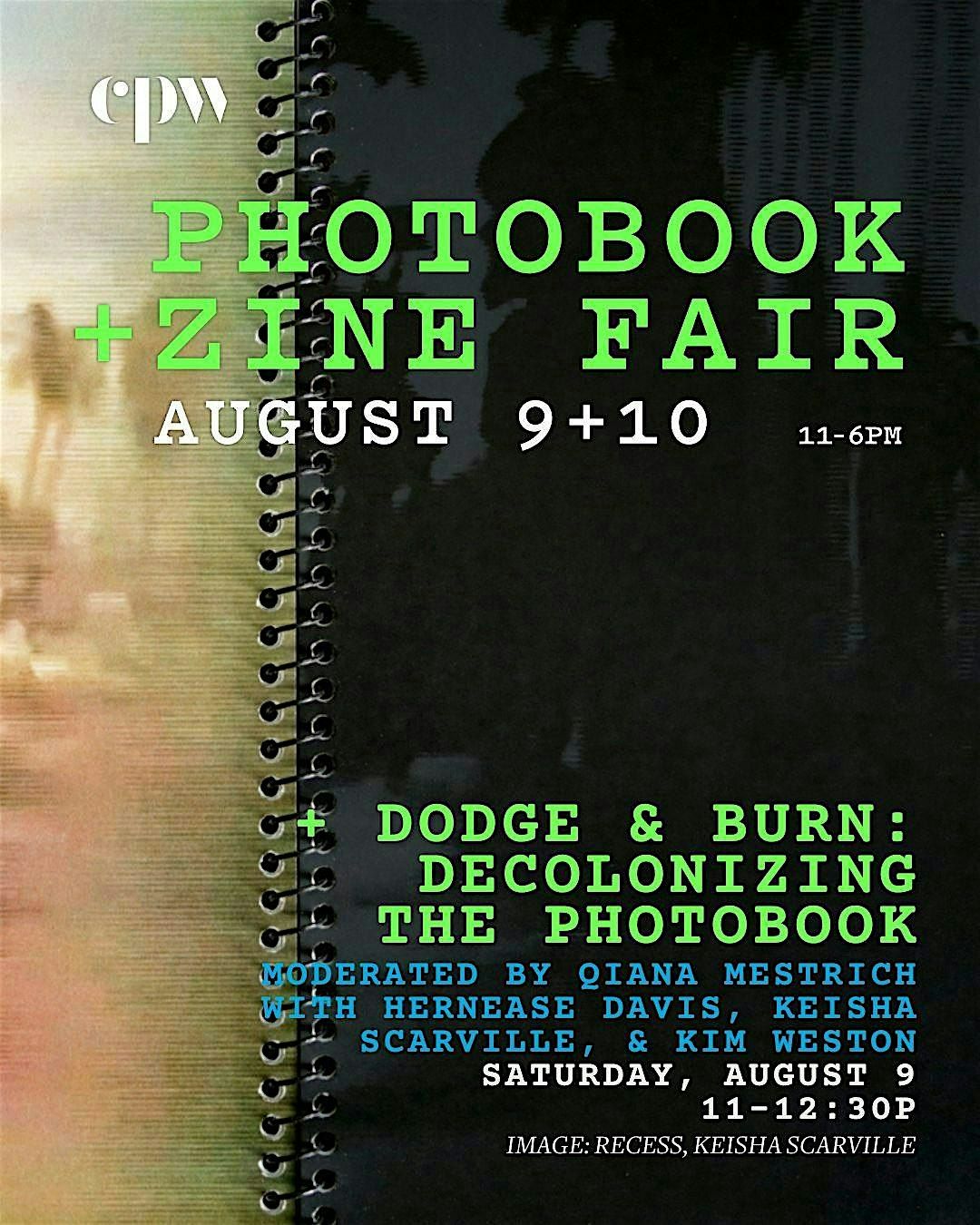 Dodge & Burn Panel Discussion: Decolonizing the Photobook, 9 August | Event in Kingston | AllEvents