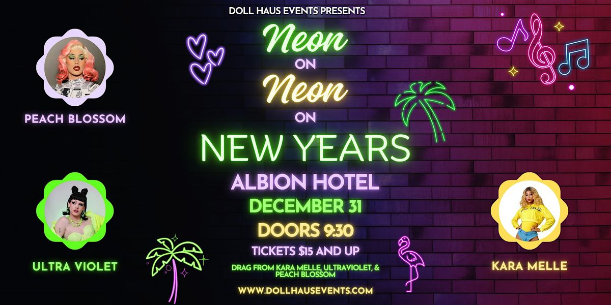 NEON on NEON on NEW YEARS: A New Year's Eve Extravaganza!, 31 December | Event in Guelph | AllEvents