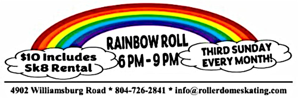 VAP Rainbow Roll Skating Meetup, 16 November | Event in Richmond | AllEvents