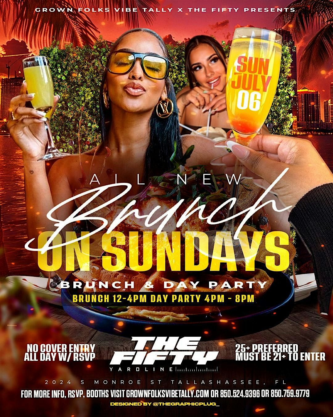 Brunch On Sundays, 6 July | Event in Tallahassee | AllEvents
