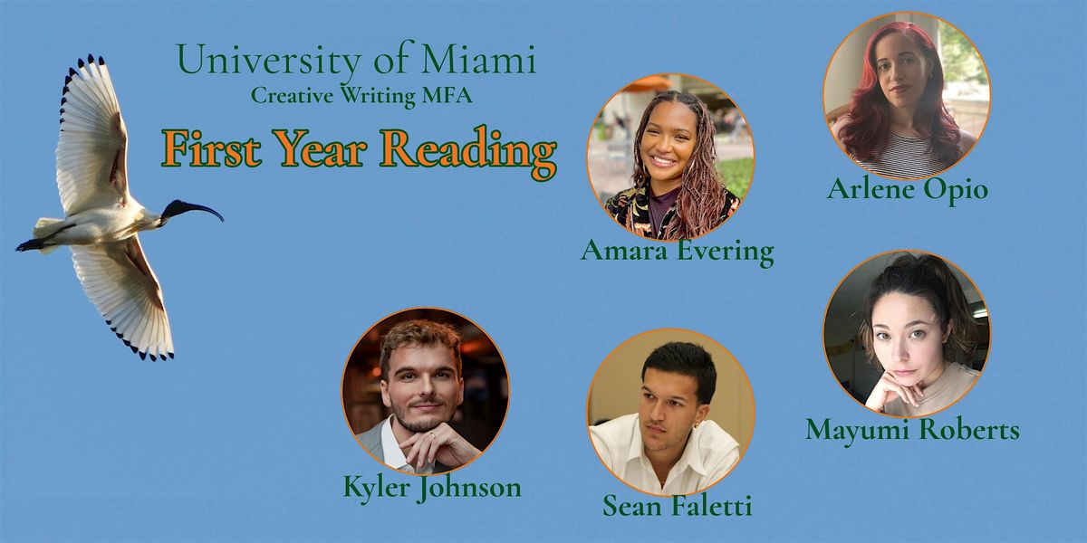 IN COCONUT GROVE: University of Miami MFA Reading, 21 October | Event in Miami | AllEvents